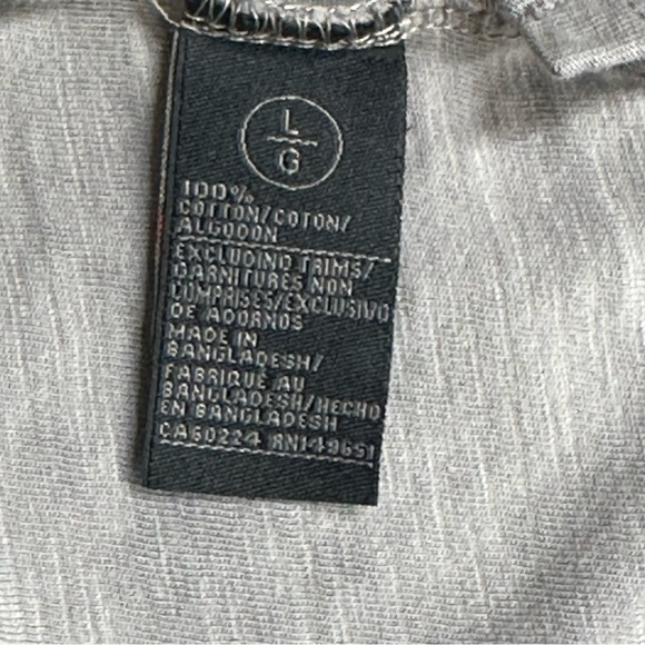 Joe’s Jeans Gray Henley Casual Pullover Long Sleeve T Shirt - Picture 8 of 8